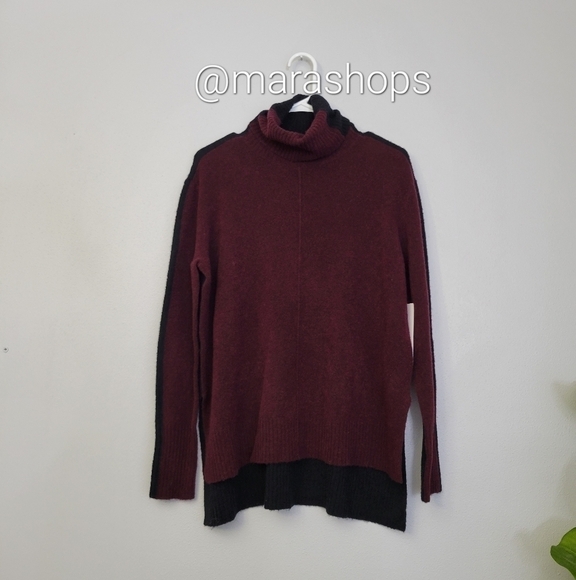 Athleta Transit Tipped Turtleneck Sweater - Picture 2 of 7